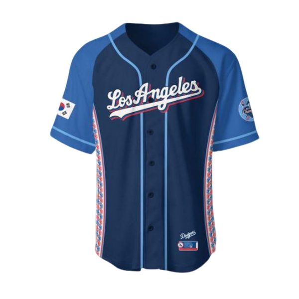 2025 Dodgers Baseball Korean Heritage Night Jersey Giveaway