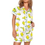 All Masters-Style Golf Print Pajama Set