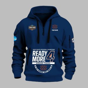 Auburn 2025 Final Four East Regional Champions Quarter Zip Hoodie 4 Auburn 2025 Final Four East Regional Champions Quarter Zip Hoodie