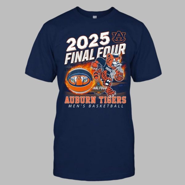 Auburn Basketball 2025 Final Four Shirt