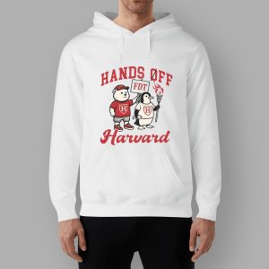 Bear Penguins Hands Off Harvard Shirt