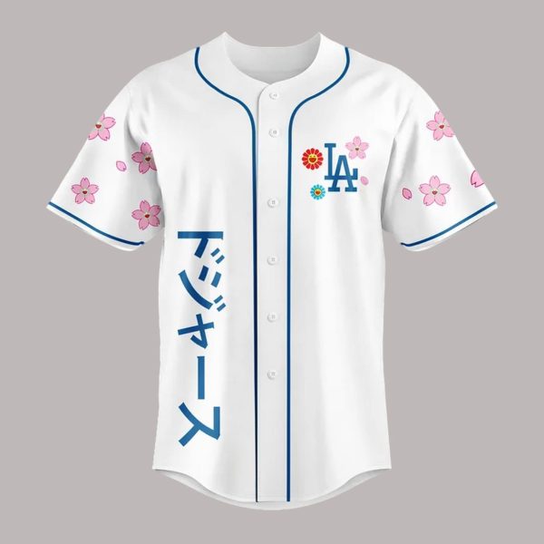 Dodgers x Takashi Murakami Japanese Heritage Night 2025 Jersey