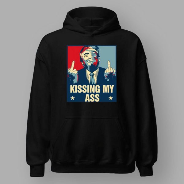 Kissing My Ass Saying Negotiate Tariffs Trump Shirt