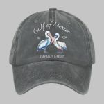 Pelican Gulf Of Mexico Print Baseball Cap