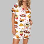 Raising Chicken Silky Satin Pajama Set