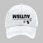 Retro Autism Seeing The World From A Different Perspective Pride Baseball Cap