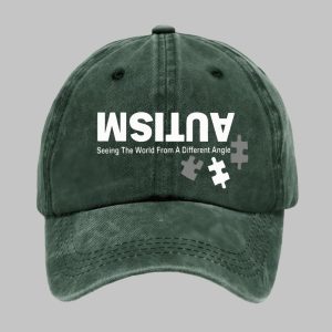 Retro Autism Seeing The World From A Different Perspective Pride Baseball Cap