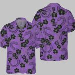 Snake Hibiscus Hawaiian Shirt