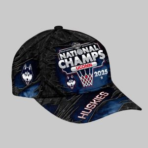 UConn Basketball 2025 National Champs Hat 1 UConn Basketball 2025 National Champs Hat