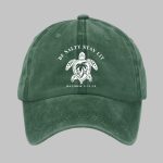 Unisex Be Salty Stay Lit Matthew 5 13 14 Turtles Print Hat