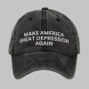 Unisex Penguin Resist Tariffs Print Baseball Cap