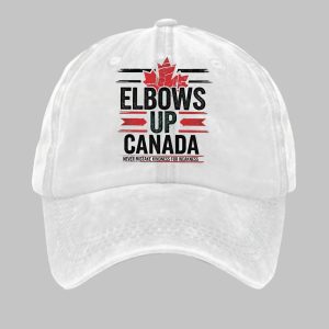 Unisex Retro Elbows Up Canada Never Mistake Kindness For Weakness Printed Baseball Cap6
