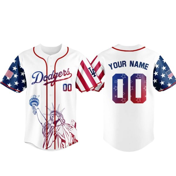 2025 Dodgers Independence Day Limited Edition Jersey