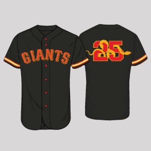 2025 Giants Chinese Heritage Night Year of the Snake Jersey Giveaway