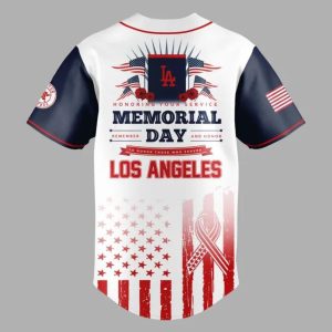 2025 Memorial Day Dodgers Jersey