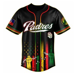 2025 Padres Juneteenth Day Jersey 1 2025 Padres Juneteenth Day Jersey