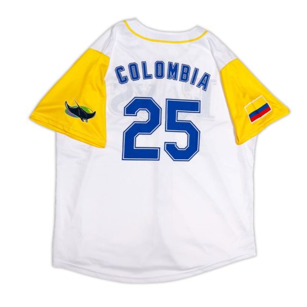 2025 Rays Colombian Heritage Jersey Giveaway