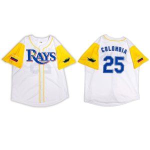 2025 Rays Colombian Heritage Jersey Giveaway