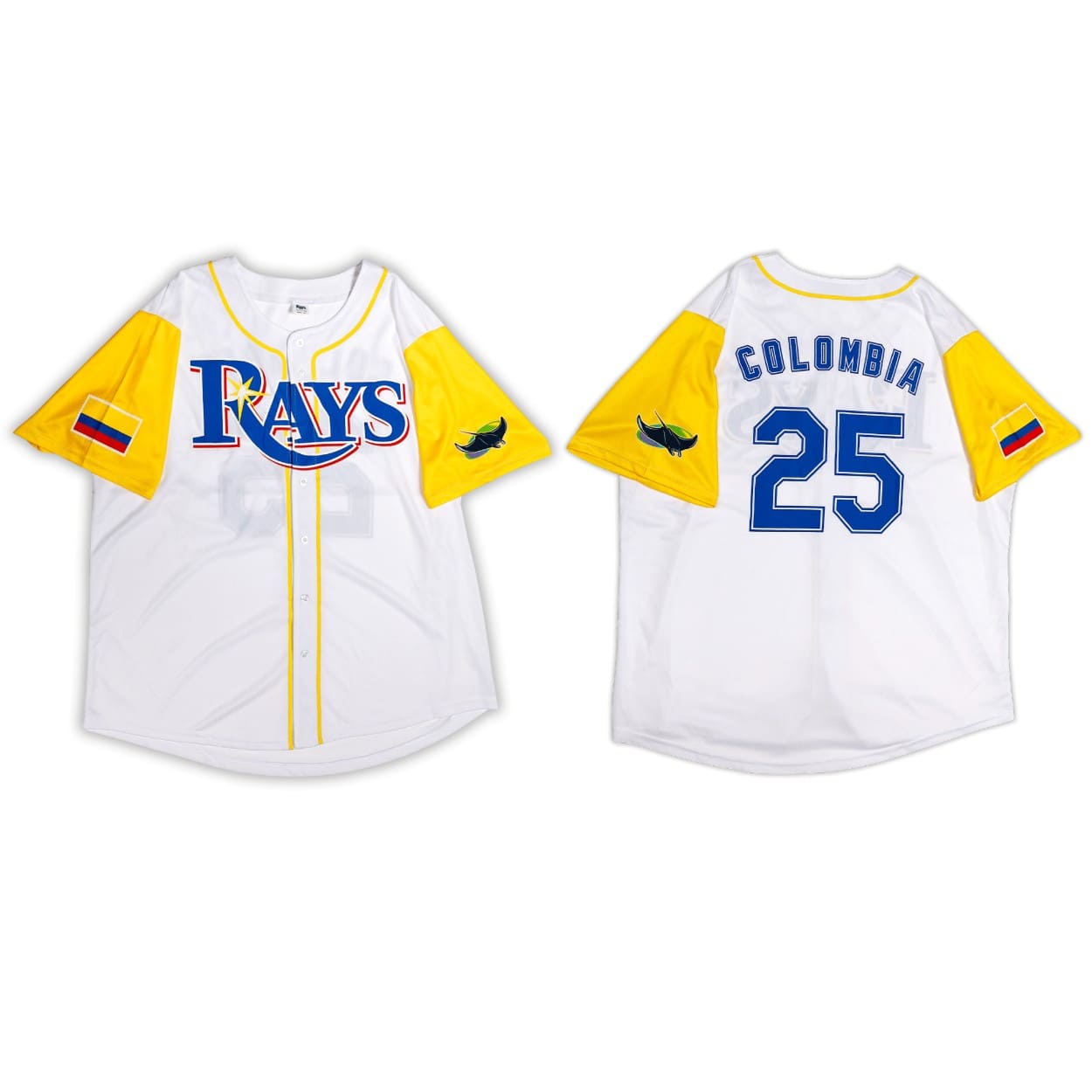 2025 Rays Colombian Heritage Jersey Giveaway 2025 Rays Colombian Heritage Jersey Giveaway