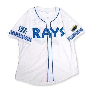 2025 Rays Greek Heritage Jersey Giveaway
