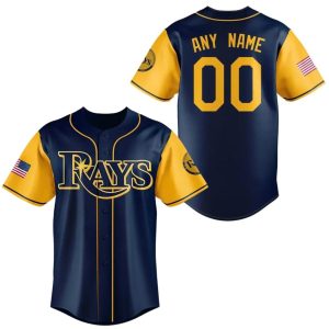 2025 TB Rays Salute To Service Jersey