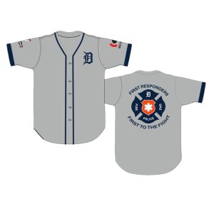 2025 Tigers First Responders Jersey Giveaway