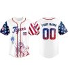 Patriotic Goose 4th Of July Silly Goose USA Independence Day Satin Pajama Set