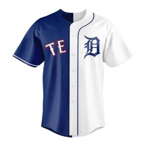 2025 Tigers x Rangers Custom Jersey