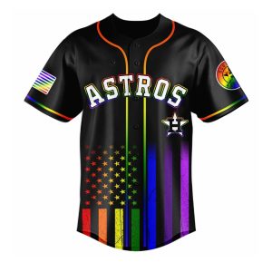 Astros Special Pride Month Limited Edition Jersey 1 Astros Special Pride Month Limited Edition Jersey