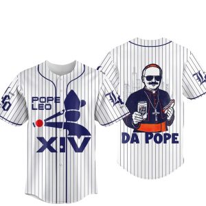 Chicago Pope Leo XIV Da Pope Baseball Jersey