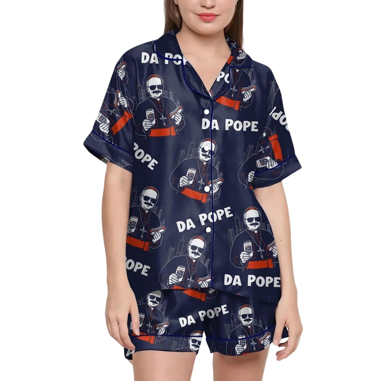 Da Pope Chicago Pajama Set Da Pope Chicago Pajama Set