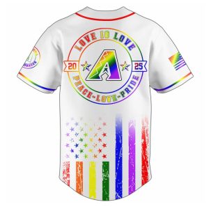 Diamondbacks Happy Pride Month Limited Edition Jersey 2025