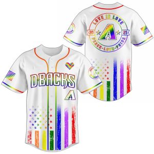 Diamondbacks Happy Pride Month Limited Edition Jersey 2025