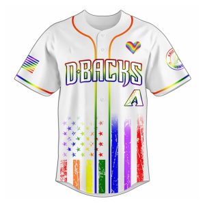 Diamondbacks Happy Pride Month Limited Edition Jersey 2025