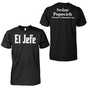 Gregg Popovich El Jefe Senor Popovich Shirt