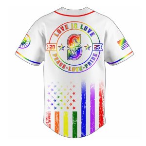 Mariners Happy Pride Month Limited Edition Jersey 2025