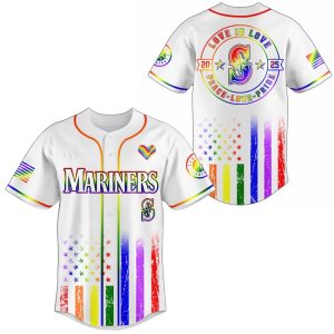 Mariners Happy Pride Month Limited Edition Jersey 2025