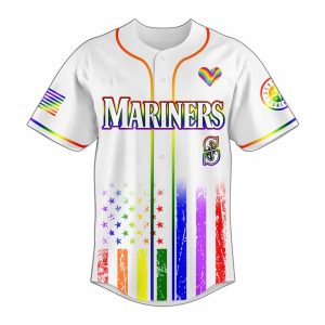 Mariners Happy Pride Month Limited Edition Jersey 2025