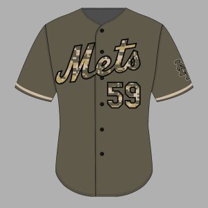 Mets 2025 Sean Manaea Camo Jersey Giveaway