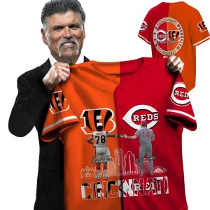 Munoz Bengals Rose Reds Baseball Jersey