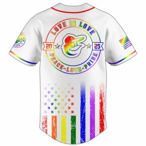 Orioles Happy Pride Month Limited Edition Jersey 2025