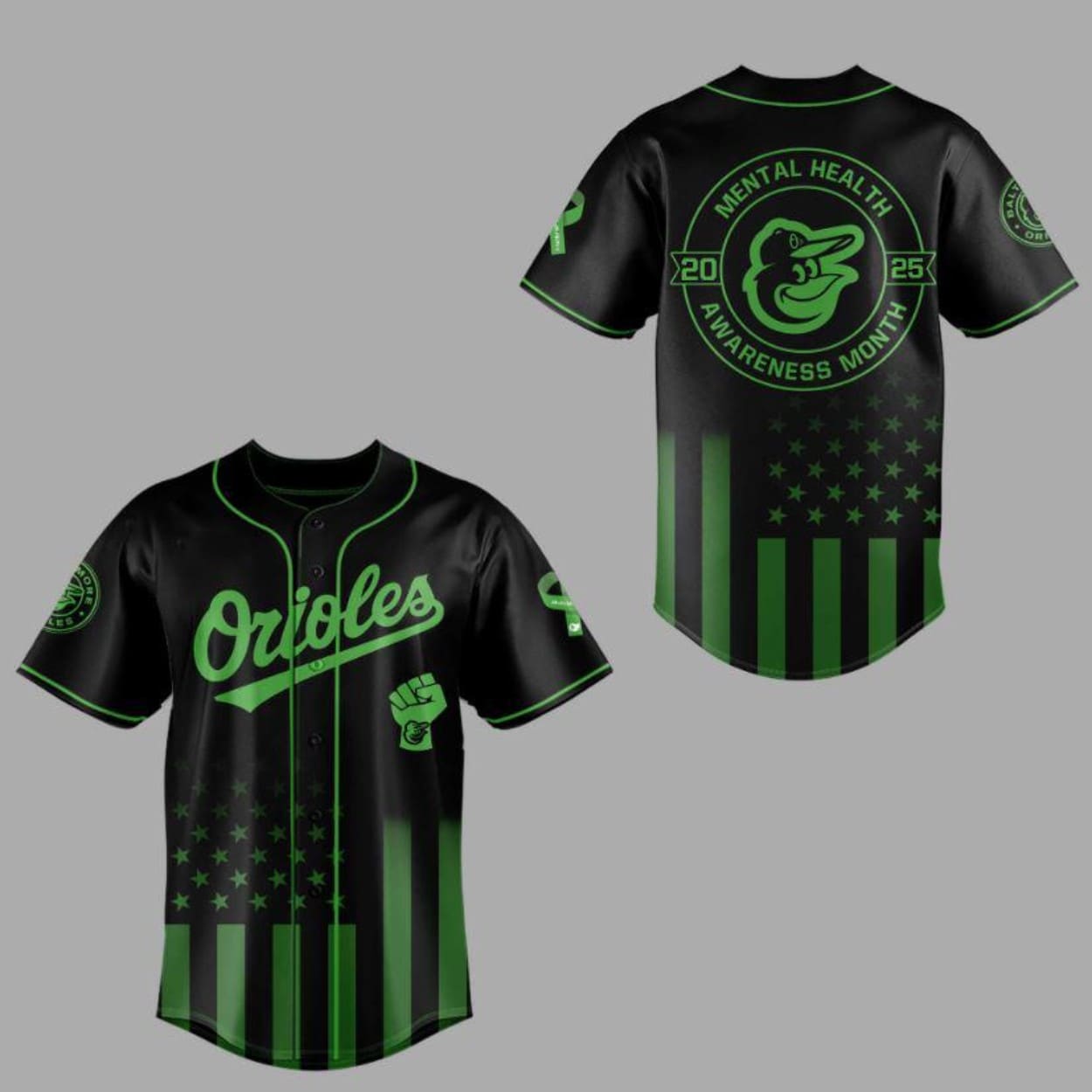 Orioles Mental Health Awareness Month 2025 Jersey Orioles Mental Health Awareness Month 2025 Jersey
