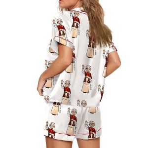 Pope Leo XIV First American Pope Print Pajama Set