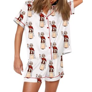 Pope Leo XIV First American Pope Print Pajama Set