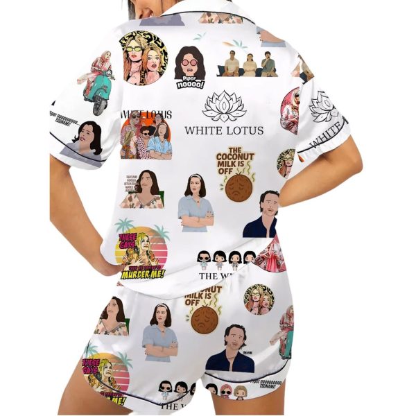 The White Lotus Pajama Set