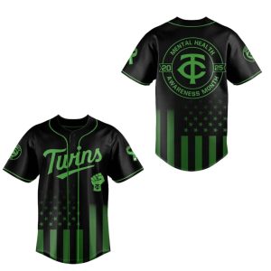Twins Mental Health Awareness Month 2025 Jersey