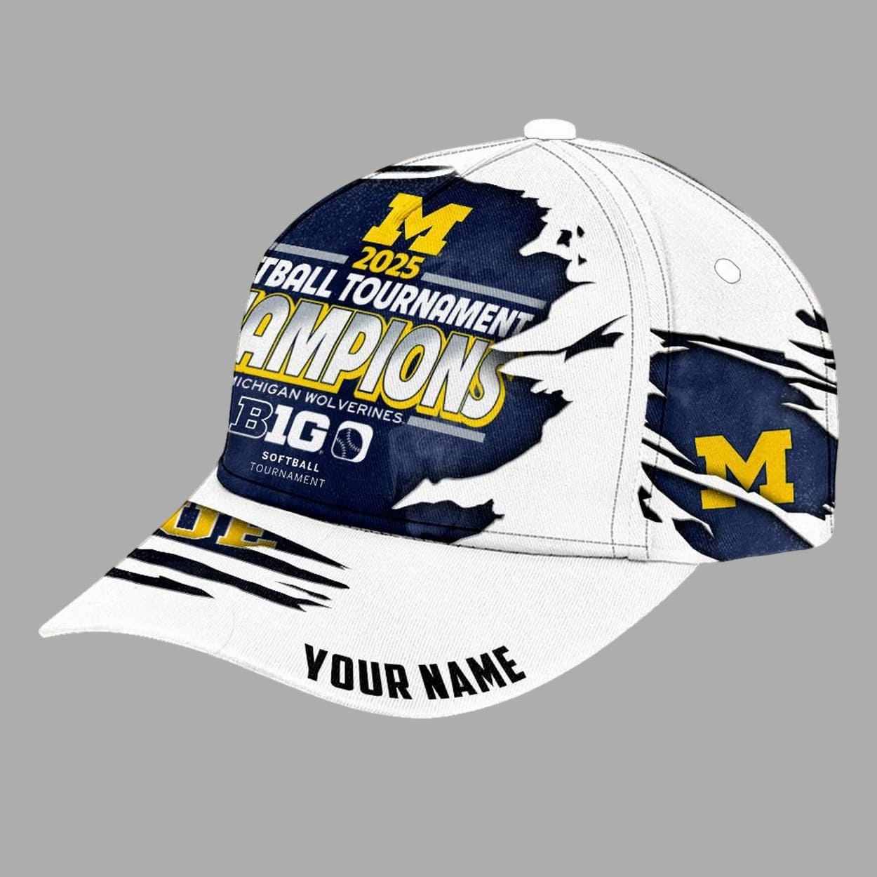 Wolverines 2025 Softball Tournament Champs Classic Cap Wolverines 2025 Softball Tournament Champs Classic Cap