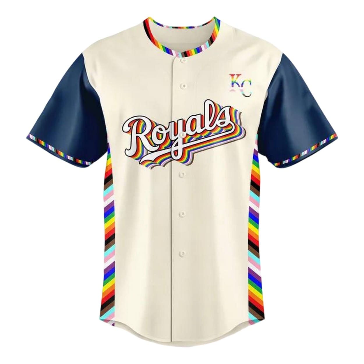 2025 KC Royals Happy Pride Jersey 2025 KC Royals Happy Pride Jersey