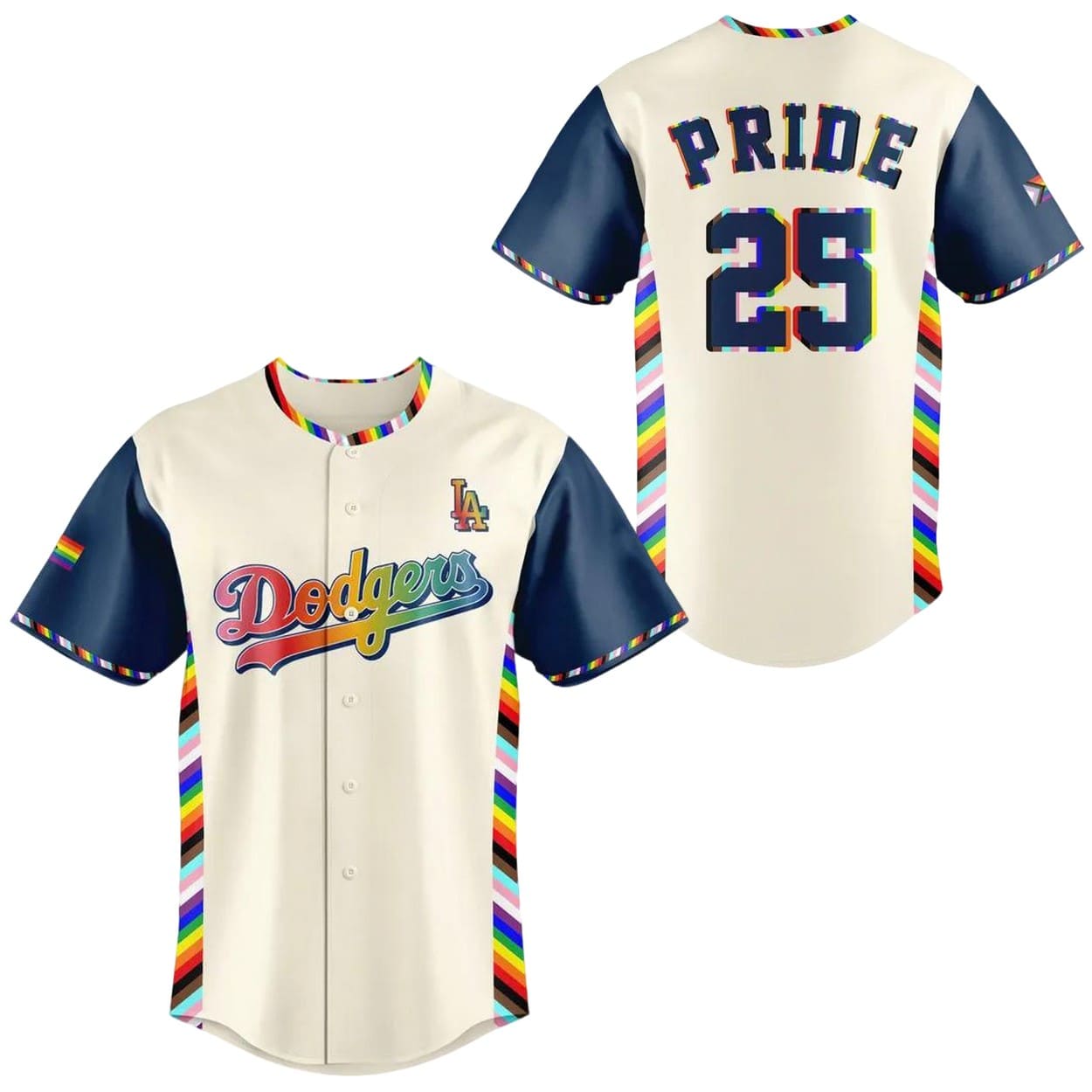 2025 LA Dodgers Happy Pride Jersey 2025 LA Dodgers Happy Pride Jersey