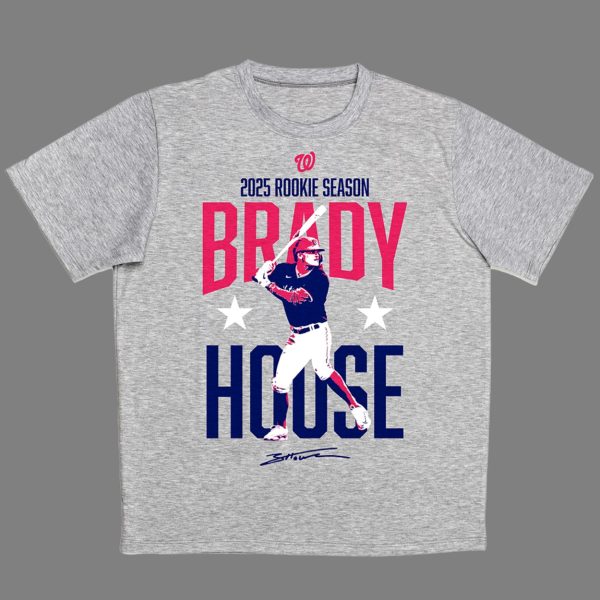 2025 Nationals Brady House Rookie Season T-Shirt Giveaway